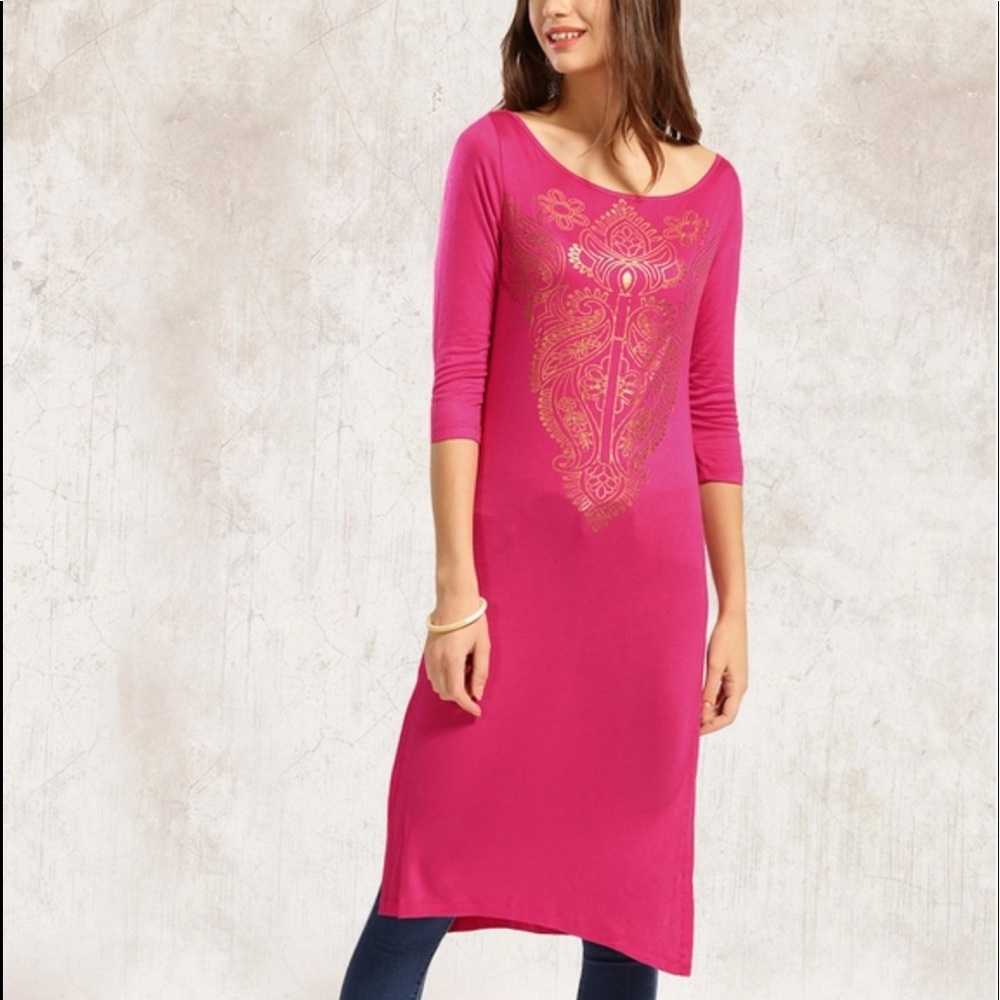 Orange Kurta - image 1